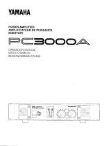 Yamaha PC3000A El manual del propietario