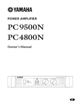 Yamaha PC9500N Manual de usuario