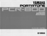 Yamaha PCR-800 El manual del propietario