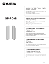 Yamaha SP-PDM1 El manual del propietario