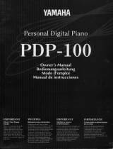 Yamaha PDP-100 El manual del propietario