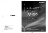 Yamaha PF500 Manual de usuario