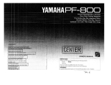 Yamaha PF-800 El manual del propietario