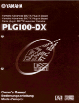 Yamaha PLG100-DX Manual de usuario