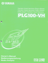 Yamaha PLG100-XG Manual de usuario