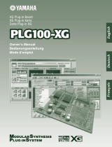 Yamaha PLG100-XG El manual del propietario