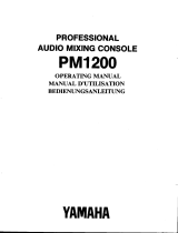 Yamaha PM1200 El manual del propietario