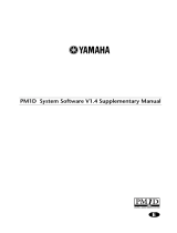 Yamaha V1 Manual de usuario