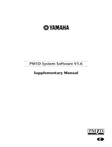 Yamaha PM1D Manual de usuario