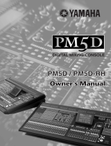 Yamaha PM5D/PM5D-RH El manual del propietario