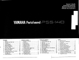Yamaha PSS-140 El manual del propietario