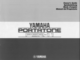 Yamaha PortaTone PSR-11 El manual del propietario