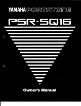 Yamaha PSR-SQ16 El manual del propietario