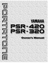 Yamaha PSR-420 El manual del propietario
