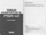 Yamaha PSR-41 El manual del propietario