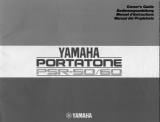 Yamaha PSR-50 El manual del propietario