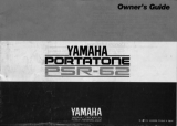 Yamaha PSR-62 El manual del propietario