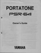 Yamaha PSR-64 El manual del propietario