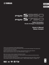 Yamaha S750 El manual del propietario