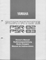 Yamaha PSR-82 El manual del propietario