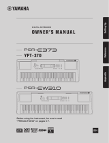 Yamaha PSR-E373 El manual del propietario