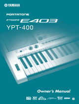 Yamaha PORTATONE PSR-E403 El manual del propietario