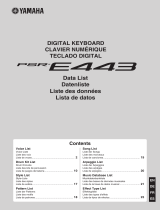 Yamaha PSR-E443 El manual del propietario