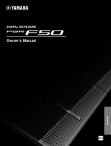 Yamaha PSR-F50 El manual del propietario