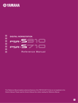 Yamaha PSR-S710 Manual de usuario