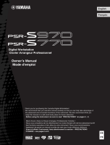 Yamaha PSR-S970 Manual de usuario