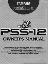 Yamaha PSS-12 El manual del propietario