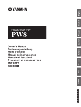 Yamaha PW8 El manual del propietario