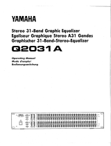 Yamaha Q2031A El manual del propietario