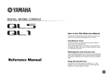 Yamaha QL5 Manual de usuario