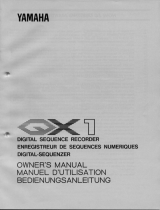 Yamaha QX1 El manual del propietario