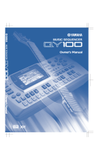 Yamaha QY100 Manual de usuario
