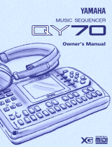 Yamaha QY70 Manual de usuario