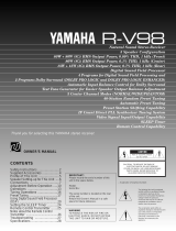 Yamaha R-5 Manual de usuario