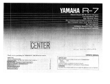 Yamaha R-7 El manual del propietario