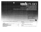 Yamaha R-90 El manual del propietario