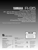 Yamaha R-95 El manual del propietario