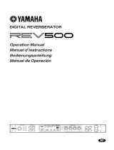 Yamaha REV500 El manual del propietario