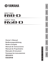 Yamaha Ro8 El manual del propietario