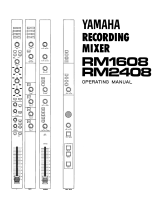 Yamaha RM1608 El manual del propietario