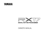 Yamaha RX17 El manual del propietario