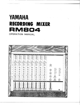 Yamaha RM804 El manual del propietario