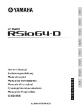 Yamaha RSio64 El manual del propietario