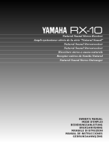 Yamaha RX-10 El manual del propietario