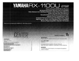 Yamaha RX-1100U El manual del propietario