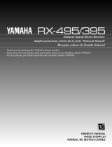 Yamaha RX-495 Manual de usuario